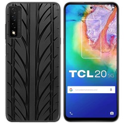 Funda Gel Tpu para TCL 20 5G diseño Neumatico Dibujos