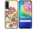 Funda Gel Tpu para TCL 20 5G diseño Primavera En Flor Dibujos