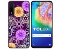 Funda Gel Tpu para TCL 20 5G diseño Radial Dibujos