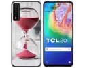 Funda Gel Tpu para TCL 20 5G diseño Reloj Dibujos