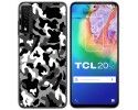 Funda Gel Tpu para TCL 20 5G diseño Snow Camuflaje Dibujos