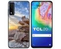 Funda Gel Tpu para TCL 20 5G diseño Sunset Dibujos