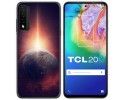 Funda Gel Tpu para TCL 20 5G diseño Tierra Dibujos