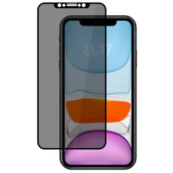 Protector Cristal Templado Completo 5D Antiespías para Iphone 11 / XR (6.1) Vidrio