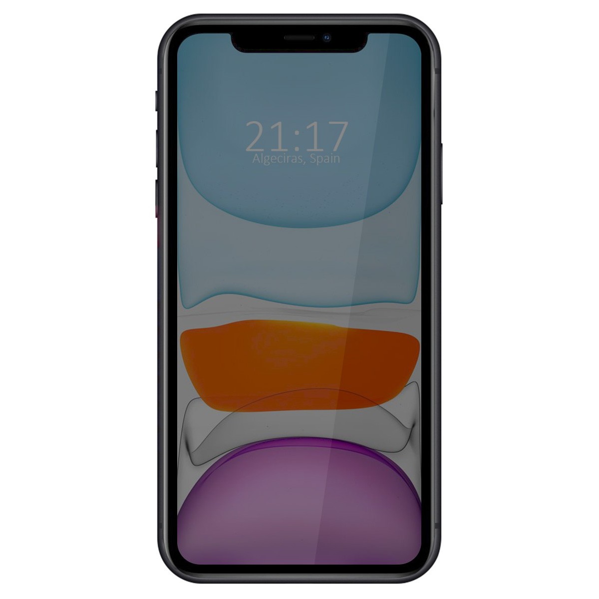 Protector Cristal Templado Completo 5D Antiespías para Iphone 11 / XR (6.1) Vidrio