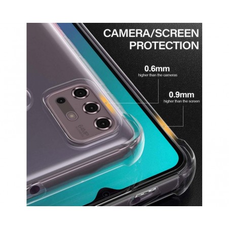Funda Gel Tpu Anti-Shock Transparente para Motorola Moto G10 / G20 / G30