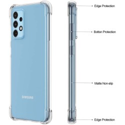 Funda Gel Tpu Anti-Shock Transparente para Samsung Galaxy A72 2