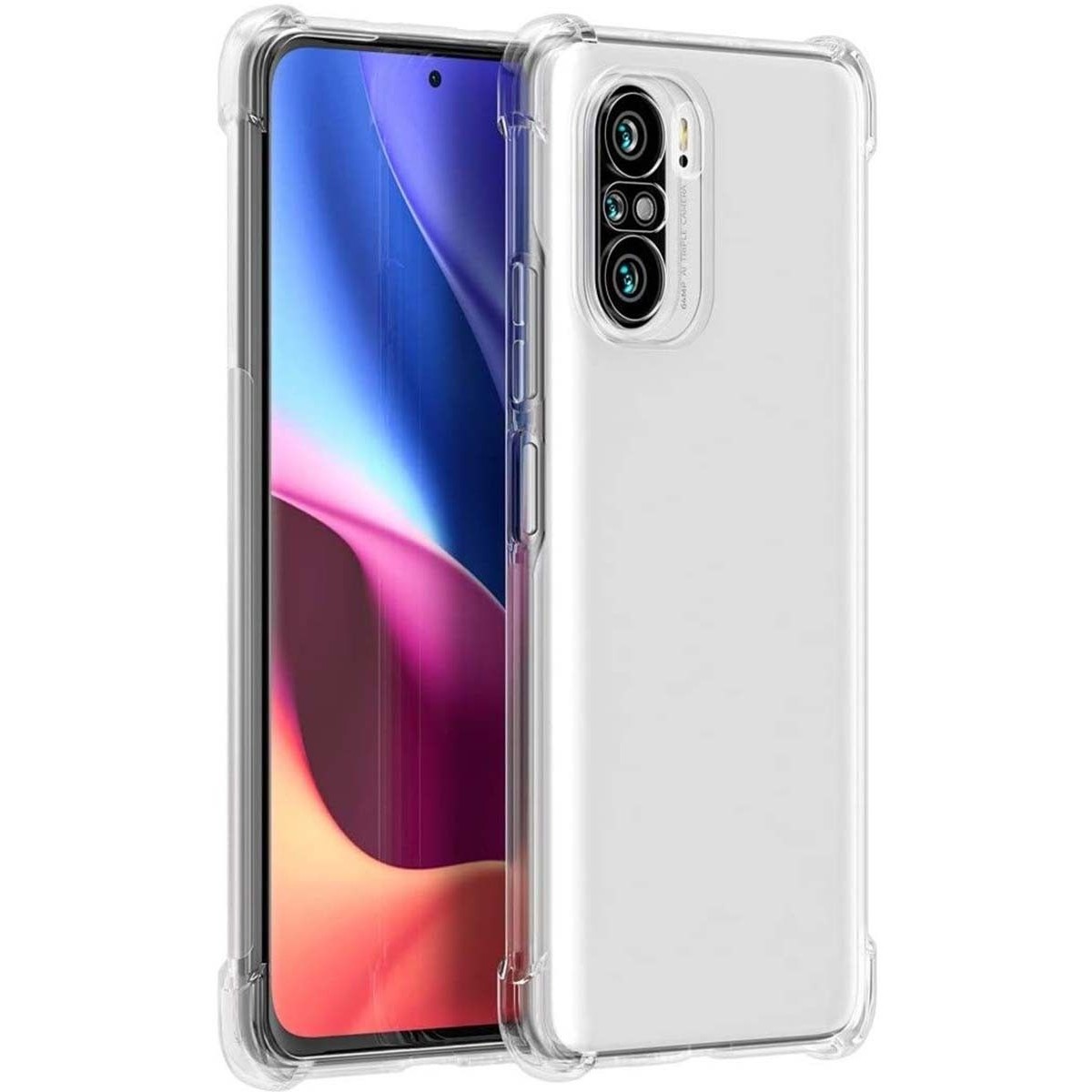 Funda Gel Tpu Anti-Shock Transparente para Xiaomi POCO F3 5G / Mi 11i 5G
