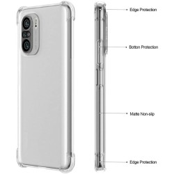 Funda Gel Tpu Anti-Shock Transparente para Xiaomi POCO F3 5G / Mi 11i 5G 2