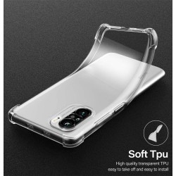 Funda Gel Tpu Anti-Shock Transparente para Xiaomi POCO F3 5G / Mi 11i 5G