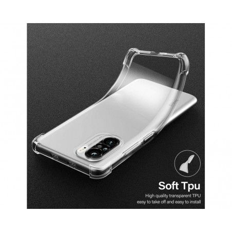 Funda Gel Tpu Anti-Shock Transparente para Xiaomi POCO F3 5G / Mi 11i 5G