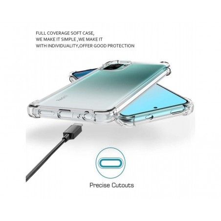 Funda Gel Tpu Anti-Shock Transparente para Xiaomi Redmi Note 10 / 10S