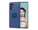Funda Magnetica Soporte con Anillo Giratorio 360 para Oppo Find X3 Lite 5G Azul