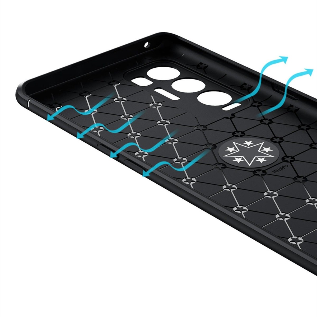 Funda Magnetica Soporte con Anillo Giratorio 360 para Oppo Find X3 Neo 5G Azul