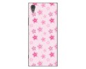 Funda Gel Tpu para Sony Xperia XA1 Diseño Flores Dibujos