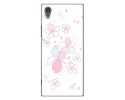 Funda Gel Tpu para Sony Xperia XA1 Diseño Flores Minimal Dibujos