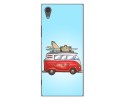 Funda Gel Tpu para Sony Xperia XA1 Diseño Furgoneta Dibujos