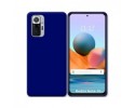 Funda Silicona Gel TPU Azul para Xiaomi Redmi Note 10 Pro