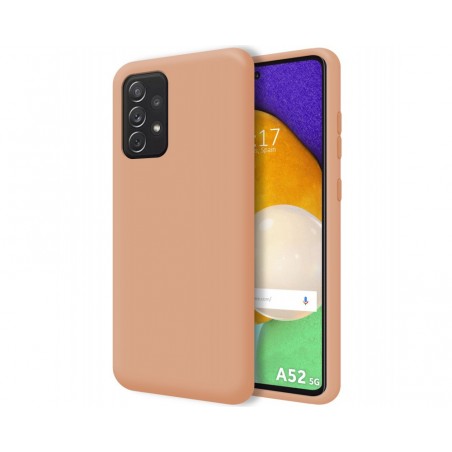 Funda Silicona Líquida Ultra Suave para Samsung Galaxy A52 / A52 5G / A52s 5G color Rosa