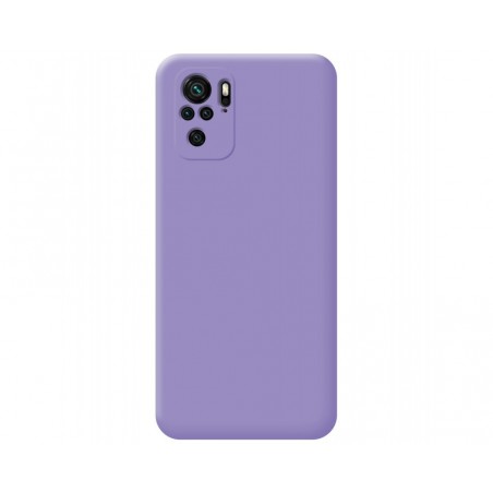 Funda Silicona Líquida Ultra Suave para Xiaomi Redmi Note 10 / 10S color Morada