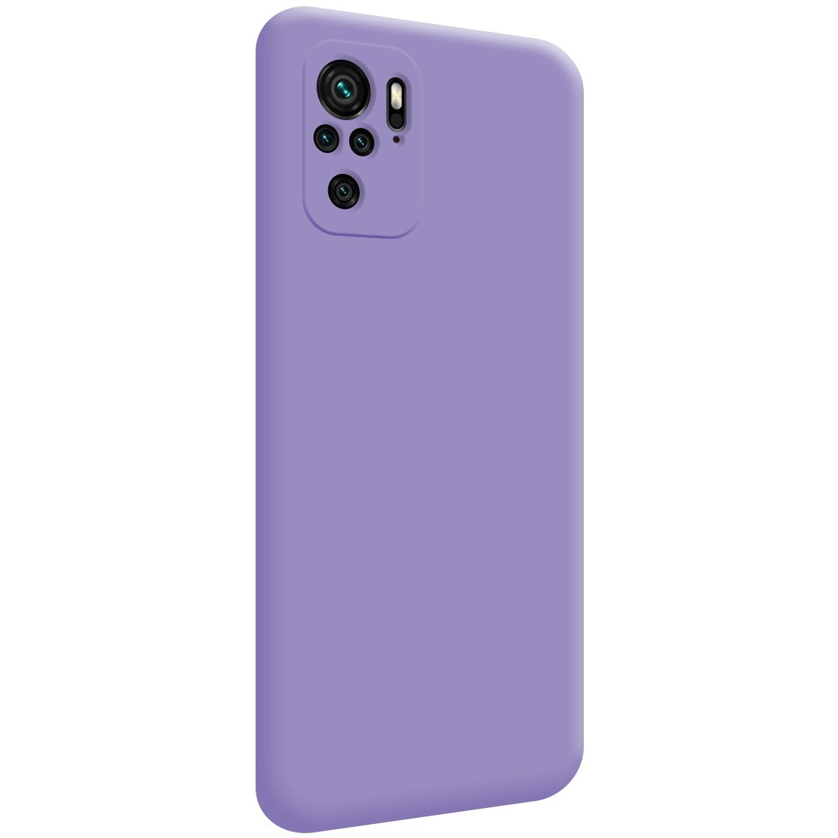Funda Silicona Líquida Ultra Suave para Xiaomi Redmi Note 10 / 10S color Morada