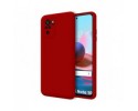 Funda Silicona Líquida Ultra Suave para Xiaomi Redmi Note 10 / 10S color Roja