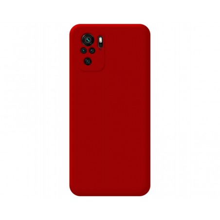 Funda Silicona Líquida Ultra Suave para Xiaomi Redmi Note 10 / 10S color Roja