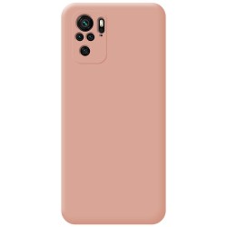 Funda Silicona Líquida Ultra Suave para Xiaomi Redmi Note 10 / 10S color Rosa 2
