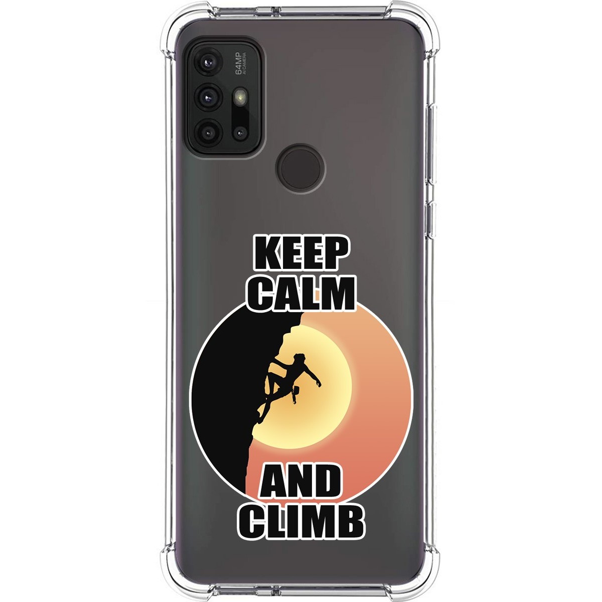 Funda Silicona Antigolpes para Motorola Moto G10 / G20 / G30 diseño Mujer Escalada Dibujos