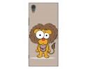 Funda Gel Tpu para Sony Xperia XA1 Diseño Leon Dibujos