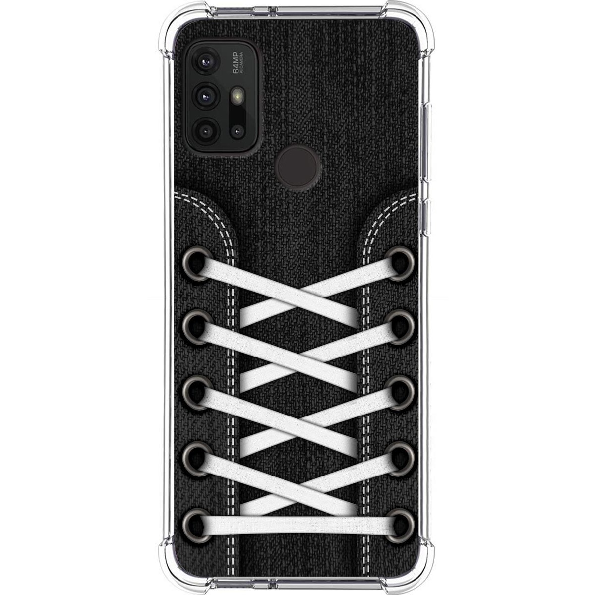 Funda Silicona Antigolpes para Motorola Moto G10 / G20 / G30 diseño Zapatillas 02 Dibujos