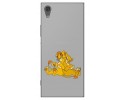 Funda Gel Tpu para Sony Xperia XA1 Diseño Leones Dibujos