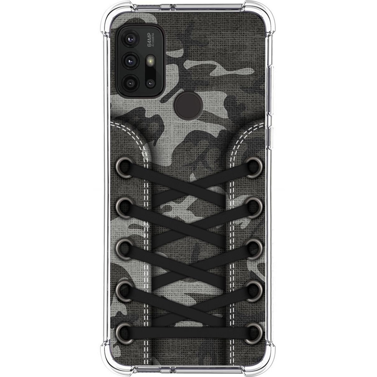 Funda Silicona Antigolpes para Motorola Moto G10 / G20 / G30 diseño Zapatillas 15 Dibujos