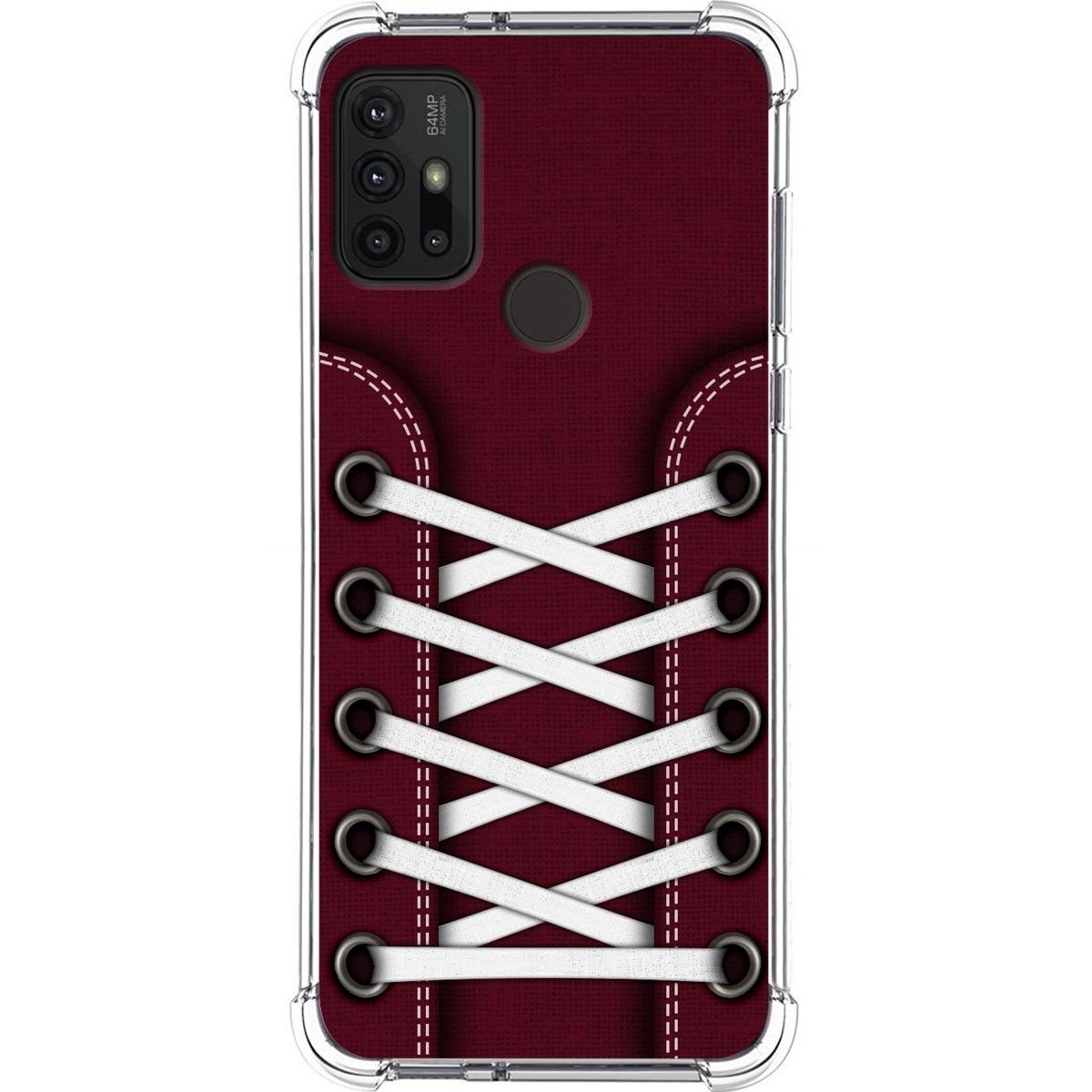 Funda Silicona Antigolpes para Motorola Moto G10 / G20 / G30 diseño Zapatillas 17 Dibujos