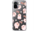 Funda Silicona Antigolpes para Xiaomi Redmi Note 10 / 10S diseño Cerdos Dibujos