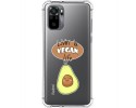 Funda Silicona Antigolpes para Xiaomi Redmi Note 10 / 10S diseño Vegan Life Dibujos