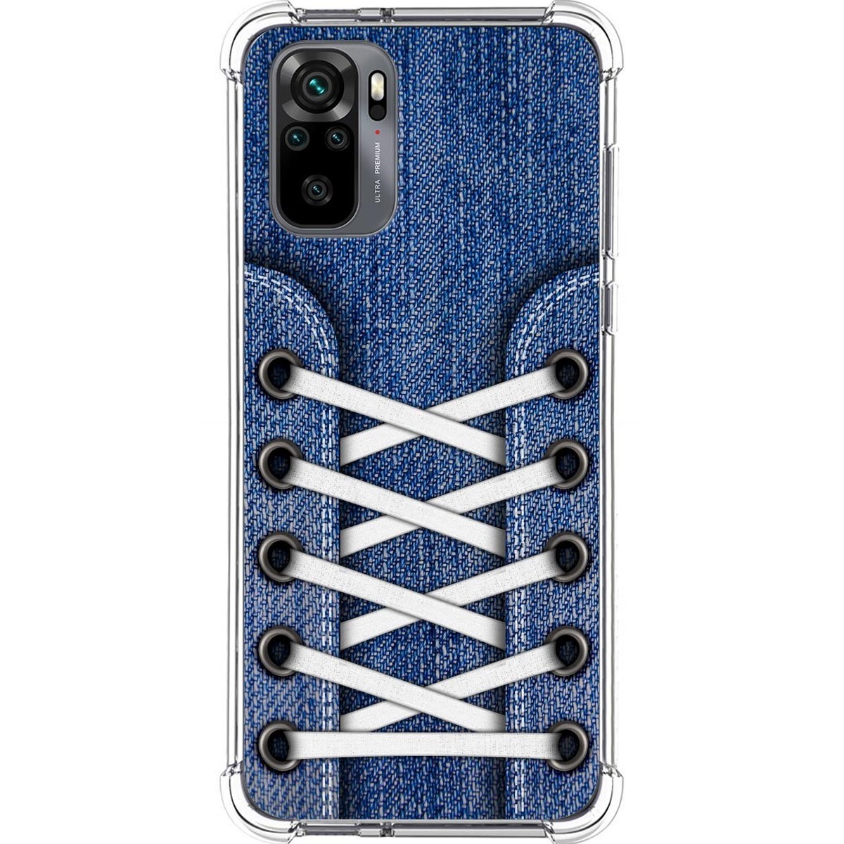 Funda Silicona Antigolpes para Xiaomi Redmi Note 10 / 10S diseño Zapatillas 01 Dibujos