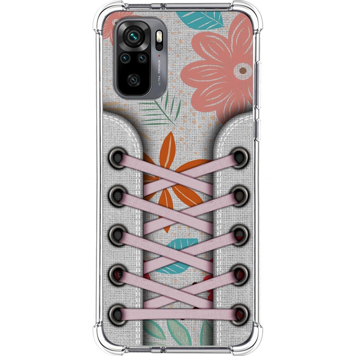 Funda Silicona Antigolpes para Xiaomi Redmi Note 10 / 10S diseño Zapatillas 09 Dibujos