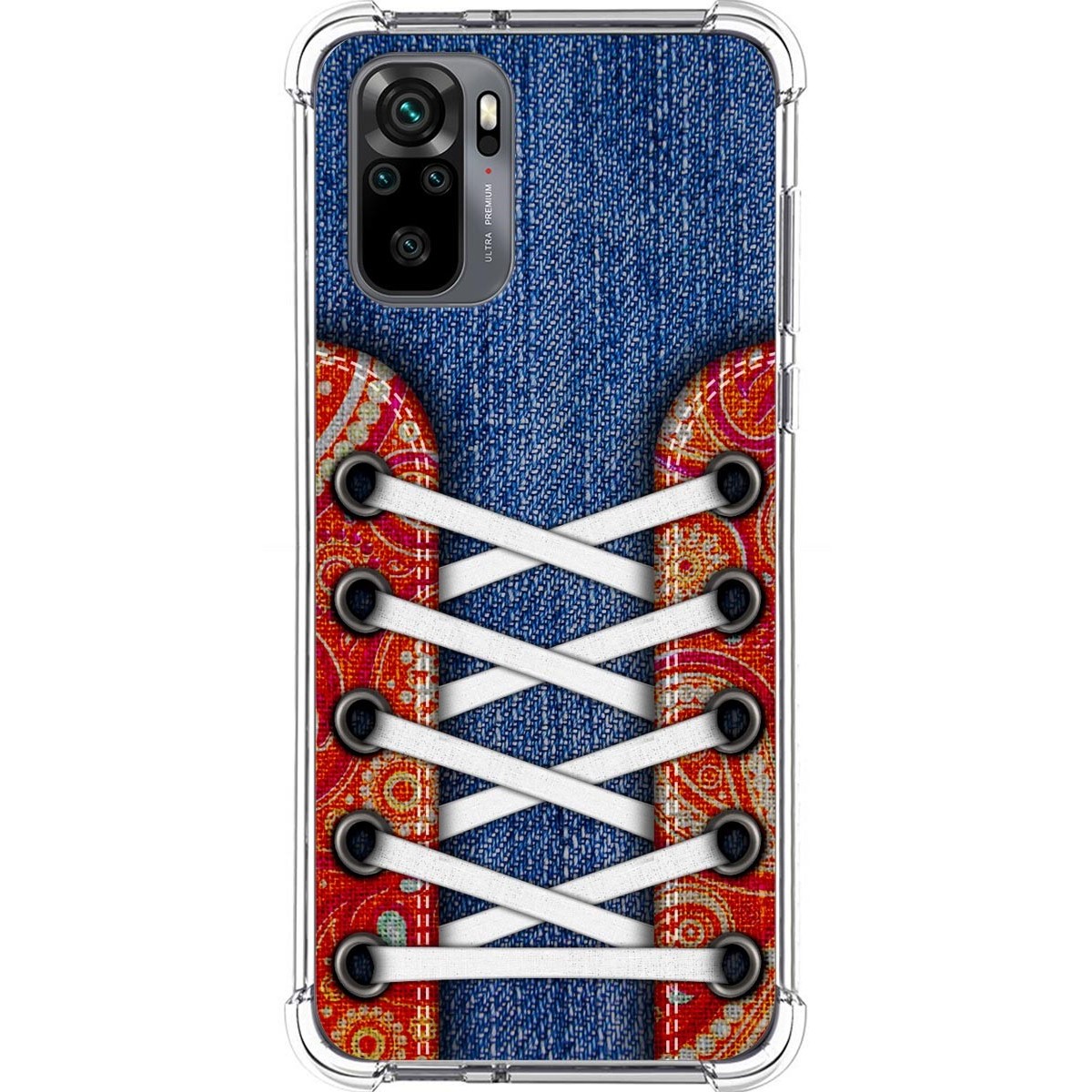 Funda Silicona Antigolpes para Xiaomi Redmi Note 10 / 10S diseño Zapatillas 11 Dibujos