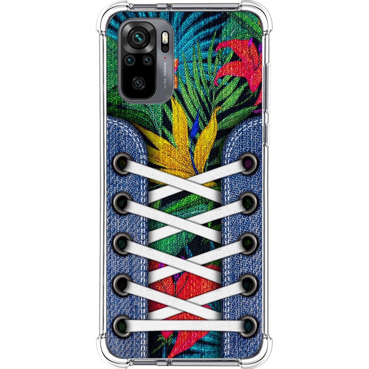 Funda Silicona Antigolpes para Xiaomi Redmi Note 10 / 10S diseño Zapatillas 12 Dibujos