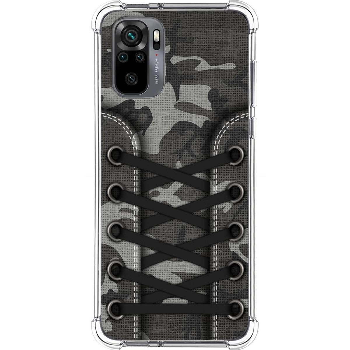 Funda Silicona Antigolpes para Xiaomi Redmi Note 10 / 10S diseño Zapatillas 15 Dibujos