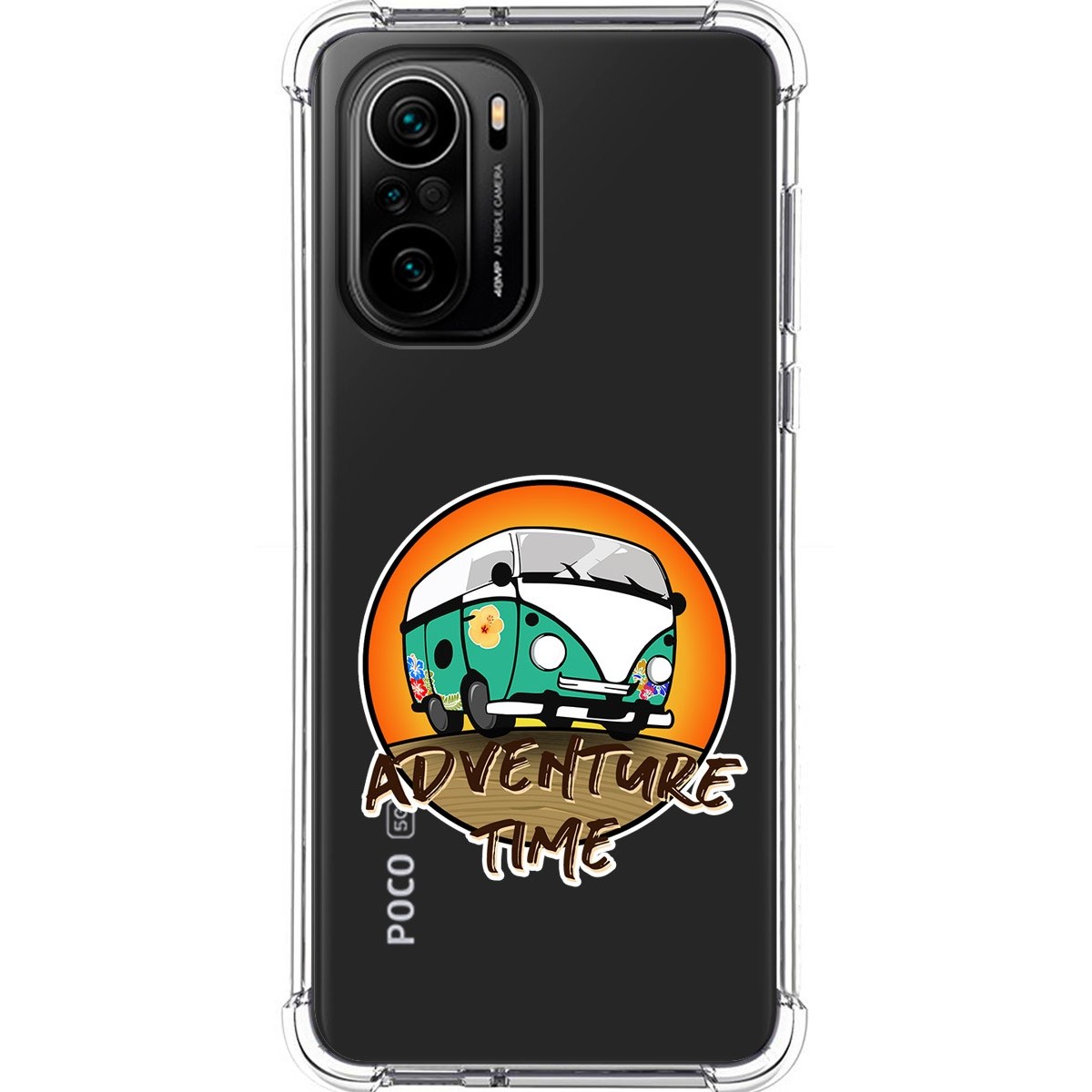 Funda Silicona Antigolpes para Xiaomi POCO F3 5G / Mi 11i 5G 5G diseño Adventure Time Dibujos