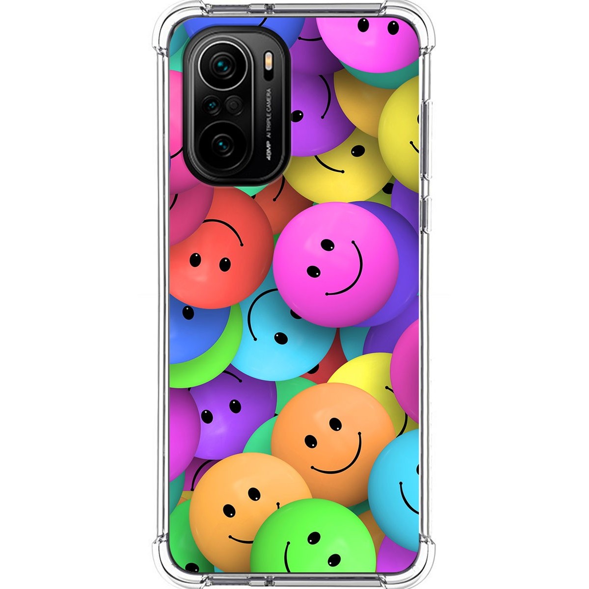 Funda Silicona Antigolpes para Xiaomi POCO F3 5G / Mi 11i 5G 5G diseño Smile Dibujos