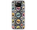 Funda Silicona Antigolpes para Xiaomi POCO X3 NFC / X3 Pro diseño Catrina Dibujos