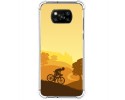 Funda Silicona Antigolpes para Xiaomi POCO X3 NFC / X3 Pro diseño Ciclista Dibujos