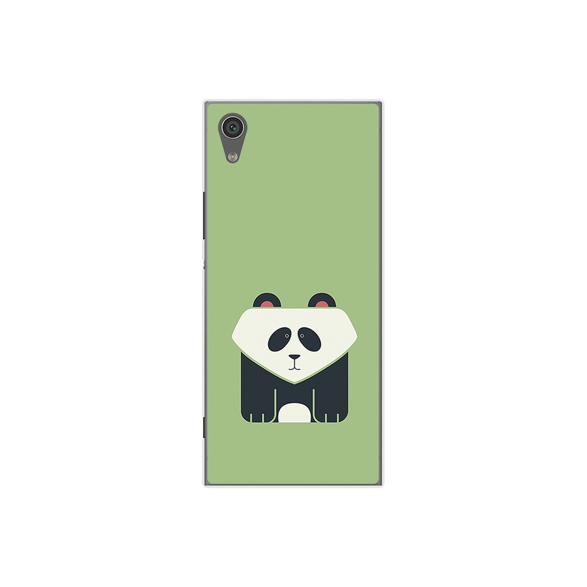 Funda Gel Tpu para Sony Xperia XA1 Diseño Panda Dibujos