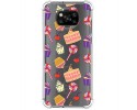 Funda Silicona Antigolpes para Xiaomi POCO X3 NFC / X3 Pro diseño Dulces 01 Dibujos