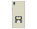 Funda Gel Tpu para Sony Xperia XA1 Diseño Pingüino Dibujos