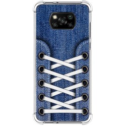Funda Silicona Antigolpes para Xiaomi POCO X3 NFC / X3 Pro diseño Zapatillas 01 Dibujos