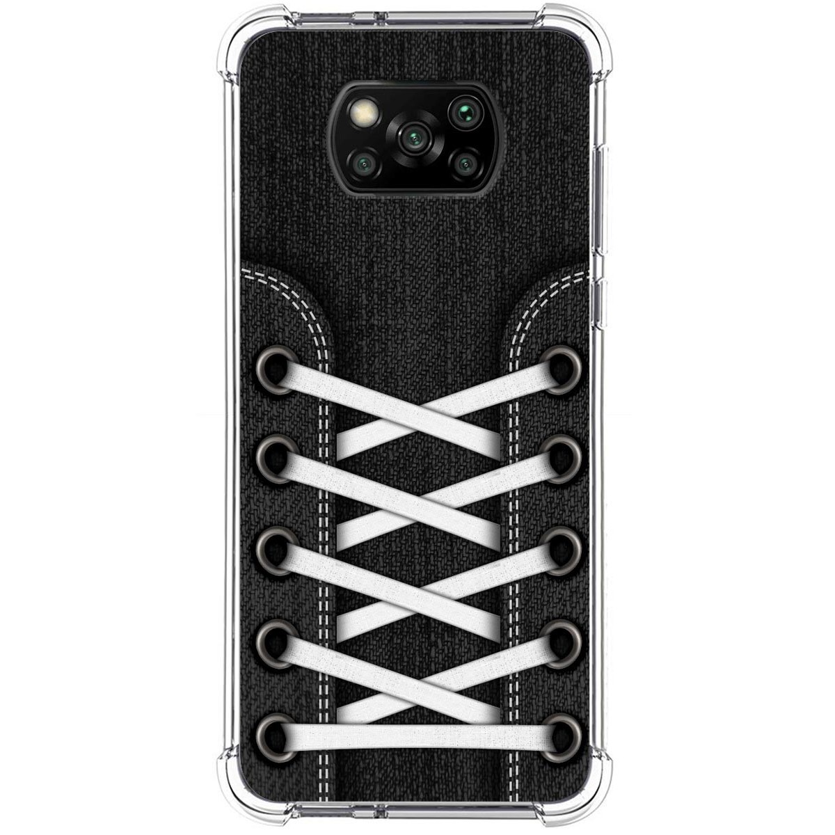Funda Silicona Antigolpes para Xiaomi POCO X3 NFC / X3 Pro diseño Zapatillas 02 Dibujos